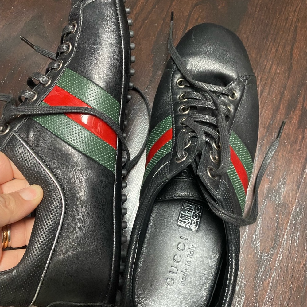 Gucci men’s sneakers size 8 - Picture 2 of 5